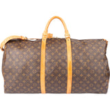 Louis Vuitton Canvas Monogram Keepall 60 Bandouliere