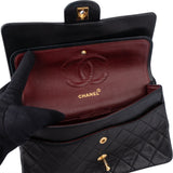 Chanel Quilted Lambskin 24K Gold Medium Double Flap Bag