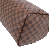Louis Vuitton Damier Ebene Monogram Speedy 30 Handbag