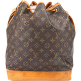 Louis Vuitton Canvas Monogram Sac Noe Grande Shoulder Bag