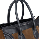 Celine Suede Luggage Handbag