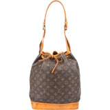 Louis Vuitton Canvas Monogram Sac Noe Grande Shoulder Bag