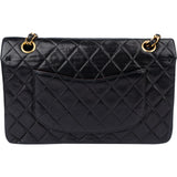 Chanel Quilted Lambskin 24K Gold Medium Double Flap Crossbody Bag