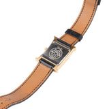 Hermès Gold Tone Heure H HH1.201 Women Watch