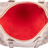 Louis Vuitton Damier Ebene Monogram Speedy 30 Handbag