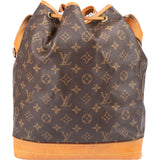Louis Vuitton Canvas Monogram Sac Noe Grande Shoulder Bag