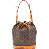 Louis Vuitton Canvas Monogram Sac Noe Grande Shoulder Bag