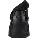Louis Vuitton Noir Epi Leather Sac De Paule Shoulder Bag