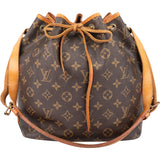 Louis Vuitton Canvas Monogram Sac Noe Petit Shoulder Bag