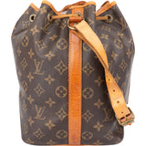 Louis Vuitton Canvas Monogram Sac Noe Petit Shoulder Bag