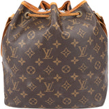 Louis Vuitton Canvas Monogram Sac Noe Petit Shoulder Bag