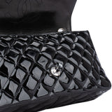 Chanel Quilted Patent Leather Single Flap Crossbody Bag