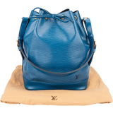 Louis Vuitton Bleu Epi Leather Sac Noe Grande Shoulder Bag