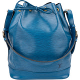 Louis Vuitton Bleu Epi Leather Sac Noe Grande Shoulder Bag