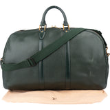 Louis Vuitton Green Taiga Leather Kendall Travel Bag