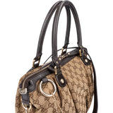 Gucci Canvas Monogram Sukey Handbag