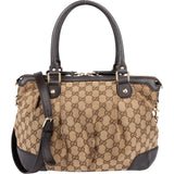 Gucci Canvas Monogram Sukey Handbag