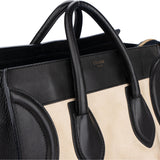 Celine Suede Luggage Handbag