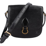 Louis Vuitton Noir Epi Leather Saint Cloud PM Crossbody Bag