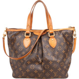 Louis Vuitton Canvas Monogram Palermo PM Handbag