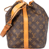 Louis Vuitton Canvas Monogram Sac Noe Petit Shoulder Bag