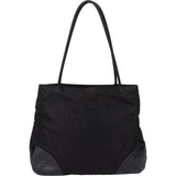 Prada Black Nylon Triangle Handbag