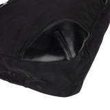 Prada Black Nylon Triangle Handbag