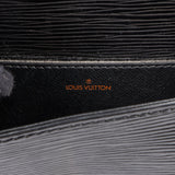 Louis Vuitton Noir Epi Leather Saint Cloud PM Crossbody Bag
