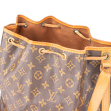 Louis Vuitton Canvas Monogram Sac Noe Petit Shoulder Bag