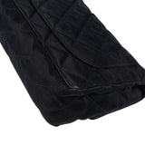 Chanel Quilted Satin Single Flap Crossbody Bag