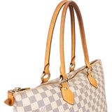 Louis Vuitton Damier Azur Monogram Saleya MM Handbag