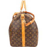 Louis Vuitton Canvas Monogram Keepall 55 Bandouliere