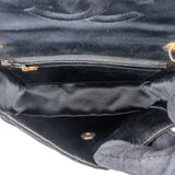 Chanel Quilted Satin Single Flap Crossbody Bag