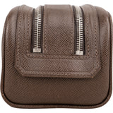 Louis Vuitton Brun Taiga Leather Toiletry Bag