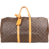 Louis Vuitton Canvas Monogram Keepall 55