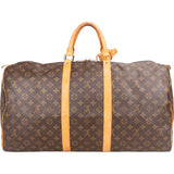 Louis Vuitton Canvas Monogram Keepall 55