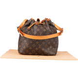 Louis Vuitton Canvas Monogram Sac Noe Petit Shoulder Bag