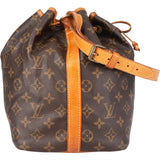 Louis Vuitton Canvas Monogram Sac Noe Petit Shoulder Bag