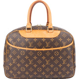 Louis Vuitton Canvas Monogram Deauville Handbag