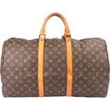 Louis Vuitton Canvas Monogram Keepall 50