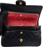 Chanel Quilted Lambskin 24K Gold Medium Double Flap Crossbody Bag