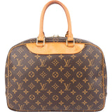 Louis Vuitton Canvas Monogram Deauville Handbag