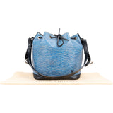 Louis Vuitton Bicolor Epi Leather NM Sac Noe Petit Shoulder Bag - vintageandkickz