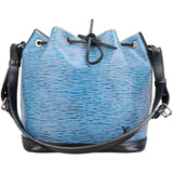 Louis Vuitton Bicolor Epi Leather NM Sac Noe Petit Shoulder Bag - vintageandkickz