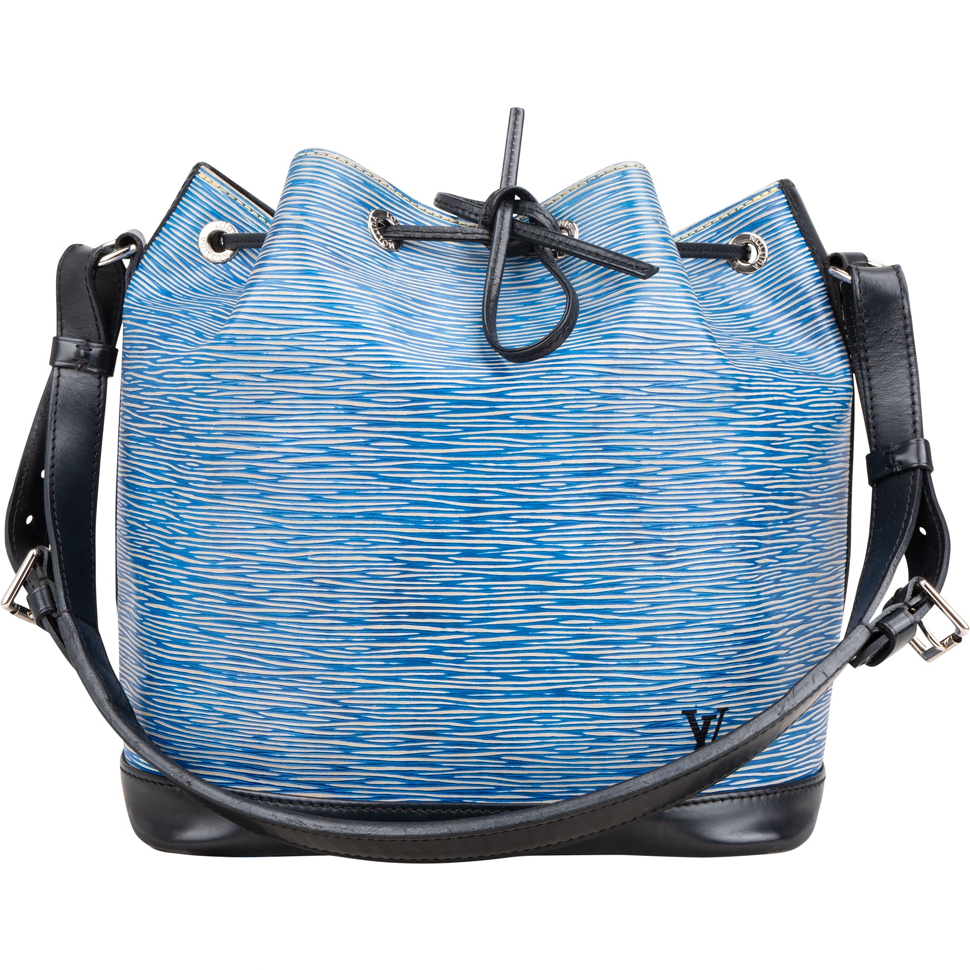 Louis Vuitton Bicolor Epi Leather NM Sac Noe Petit Shoulder Bag - vintageandkickz