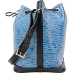 Louis Vuitton Bicolor Epi Leather NM Sac Noe Petit Shoulder Bag - vintageandkickz