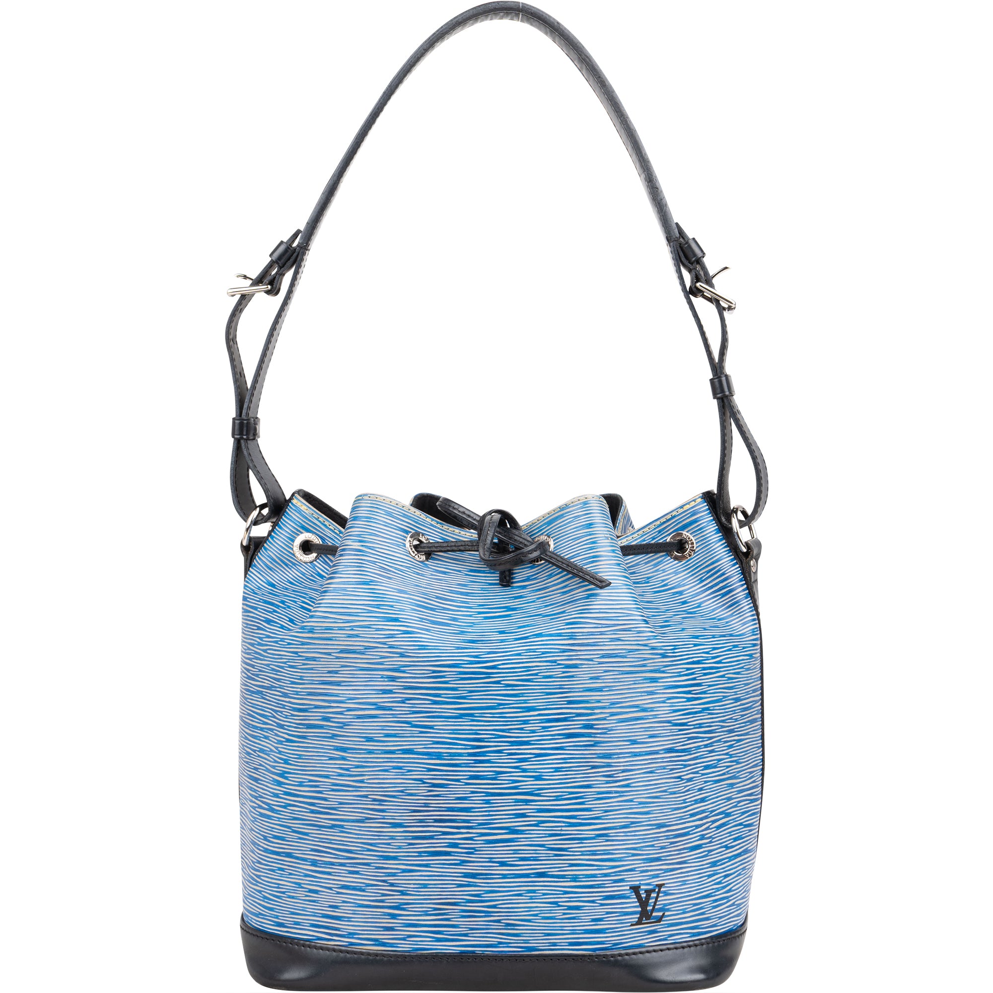Louis Vuitton Bicolor Epi Leather NM Sac Noe Petit Shoulder Bag - vintageandkickz