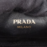 Prada Black Saffiano Leather Vittelo Handbag