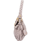 Miu Miu Quilted Lilac Leather City Handbag