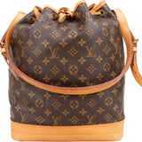 Louis Vuitton Canvas Monogram Sac Noe Grande Shoulder Bag - vintageandkickz